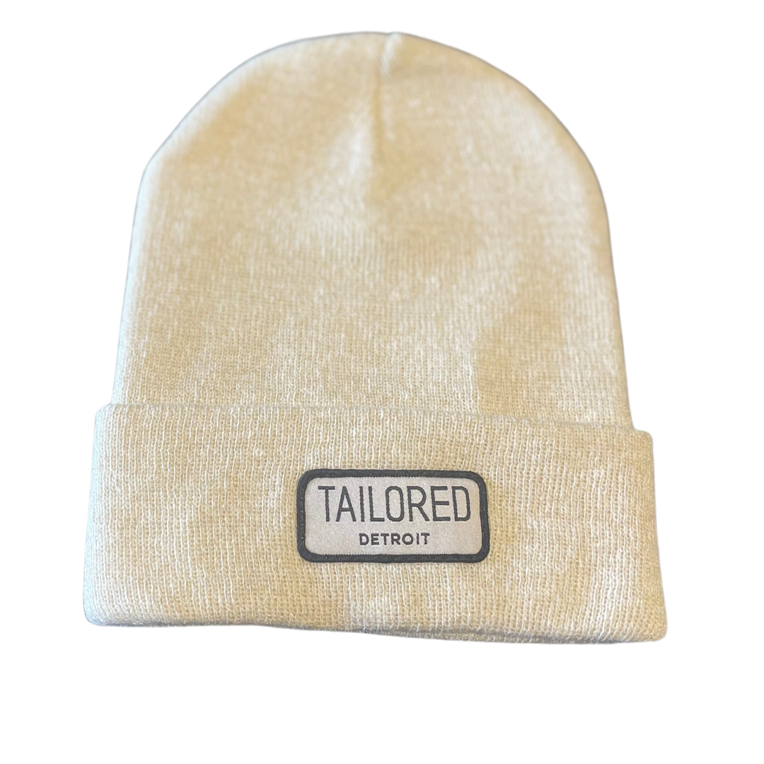 The Tailored Detroit Knit Hat - Oatmeal