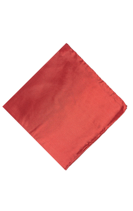 Dark Red Pocket Sq.